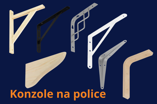 Konzole na police